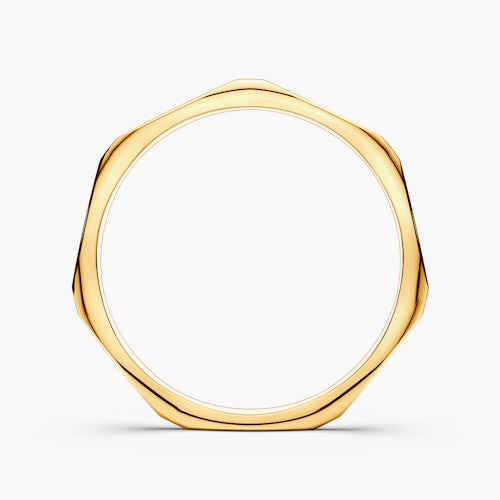 Obrączka partnerska Sign of Love®: złota, płaska, 1,9mm